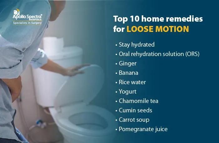 Top 10 Home Remedies for Loose Motion
