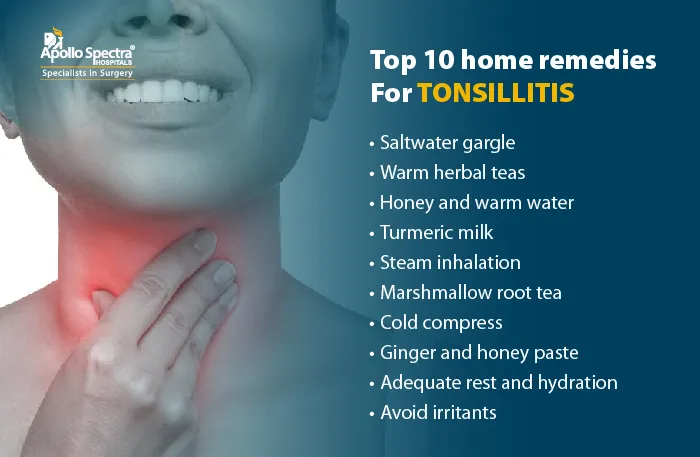 tonsillitis cure